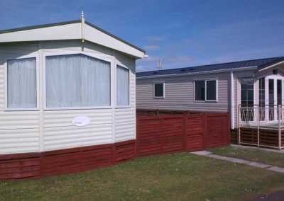 Holiday home window film Burnham on Sea Somerset