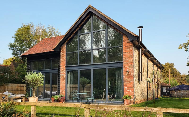 Window film after photo, the alternative to net curtains